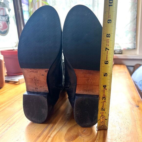 Cole Haan Nike Air Whitley Grey Leather Tall Lace Up Boots 8B - Picture 10 of 14